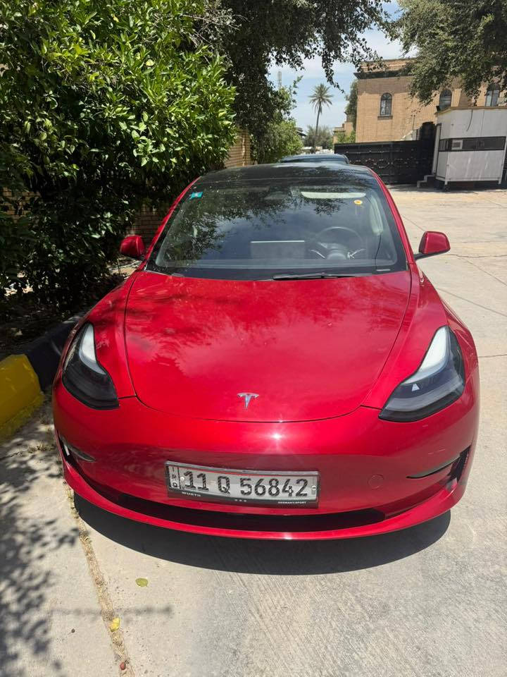 السلام عليكم  Tesla Model 3 2023
تيسلا مودل ٣ / ٢٠٢٣

تك ماطور ✅

لون احمر ✅

السياره اوف لاين ✅

ماشيه 36 الف ميل  ✅

شاحنه ٣٢ امبير وياها ✅

فلاش تخزين وياها ✅

بأسمي السياره تحويل ثاني يوم ✅

مابيه اي نقص او خلل ✅

كراسي تدفئه ستيرن ايضاً كلشي شغال كامرات ٩ ✅

على ايدي السياره من طبت للعراق لحد هسه✅

راديتر اصلي يعني متعاني من التبريد ثلج✅

حادث السياره : جاملغ وبنيد لبنيد مبدل ومصبوغ ولجاملغ نفسه مصلح ومصبوغ  بدون دواخل وجاملغ الخلفي بي طخه موضحه بالصور مامصلحه على وضعه تصلح بارد 

مكاني : بغداد 

رقمي***********

سعر :140 وبيه مجال
