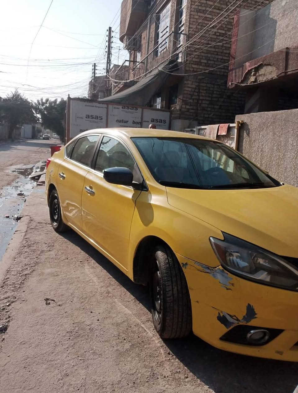 سلام عليكم نيسان سنترا موديل 18 كير ومحرك مكفولات حادث جاملغ امامي فقط تبريد شغال تخم تاير جديد ثلاث انضمه قياده ايكو وسبورت وعادي رقم بغداد مكاني بغداد السعر 110 بيه مجال الرقم ***********
