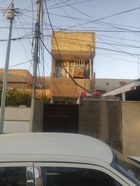 الدار للبيع نهايه حي اور طابو ملك صرف المساحة 75 متر   الواجه 3 النزال...