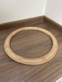 سكة قطار خشبي • قطارات مغناطيس • ١٤ قطعة