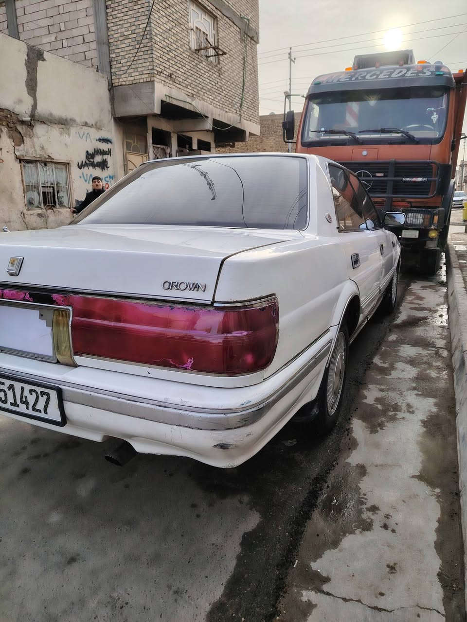 السلام عليكم للبيع هارتب موديل١٩٩١ السياره مكفوله وكير ومكينه مكفولات تبريد شغال تتفه كشنات كهربائيه شغاله السياره خير من الله رقمه ديالى الانكليزي الجديد السعر ٤٣ وبيه مجال والاستفسار عل رقم ***********
