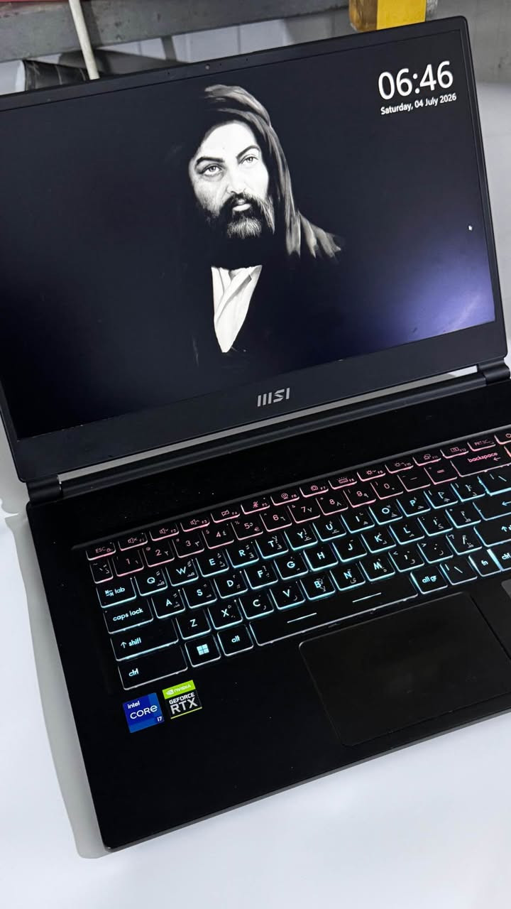 لابتوب للبيع: MSI Stealth 15M B12UE 

مواصفات الجهاز:

* Intel® Core™ i7-1280P (الجيل 12) 14 cores
* NVIDIA GeForce RTX 3060 6GB
* RAM 32GB DDR4
* SSD NVMe 1TB
* 15.6” IPS FHD 144Hz ( الشاشة )
* Windows 11 Pro أصلي

الجهاز مستخدم استخداماً شخصياً 
مرفق معه الشاحن الأصلي والكارتون وجميع الملحقات.

ملاحظة: يوجد زران في لوحة المفاتيح ( الكيبورد )
 لا يعملان، وهما F و Space،

الجهاز مناسب للتصميم، المونتاج، برامج Adobe، تصميم الـ3D، والألعاب، وجاهز للاستخدام مباشرة.

السعر المطلوب: 1,250,000 دينار عراقي
وبيه مجال بسيط Singapore


**إذا كنت صاحب هذا الإعلان وتريد حذفه لأي سبب، رجاءا أرسل رسالة إلى الدعم الفني**