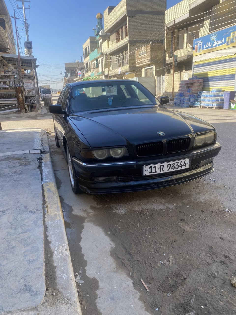 السلام عليكم للبيع فقط موديل 96  735 8vكيرتبترونك كيرومكينه مكفولات لون اسود داخل اسود صبغ جماليه فقط سياره بلاديه محد لاعب بيه سلايت جام مري شفط ويل كرن الغزال طخم تاير سياره بغداد  سنويه جديده تحويل مباشر سعر 85 وبيه مجال مكان بغداد الامين تواصل ***********
