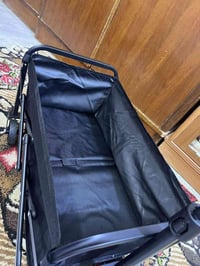 عربة تسوق سفر • حديد وسط • ٢ كرسي سفر