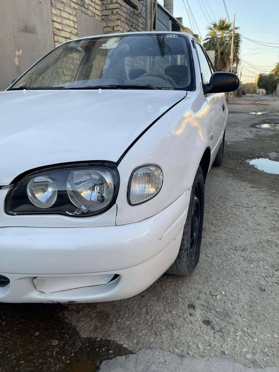 كورلا  موديل 2000  رقم بغداد
مصبوغه عام بدون حادث
بك لايتات جدد
سكنات جدد
مازدات جدد
غرفتها نظيفة
تايرات نظيفه
محرك 1800
كير جديد اوتماتيك
السياره يسره ابلاد
مكان السياره بالكوت
***********
