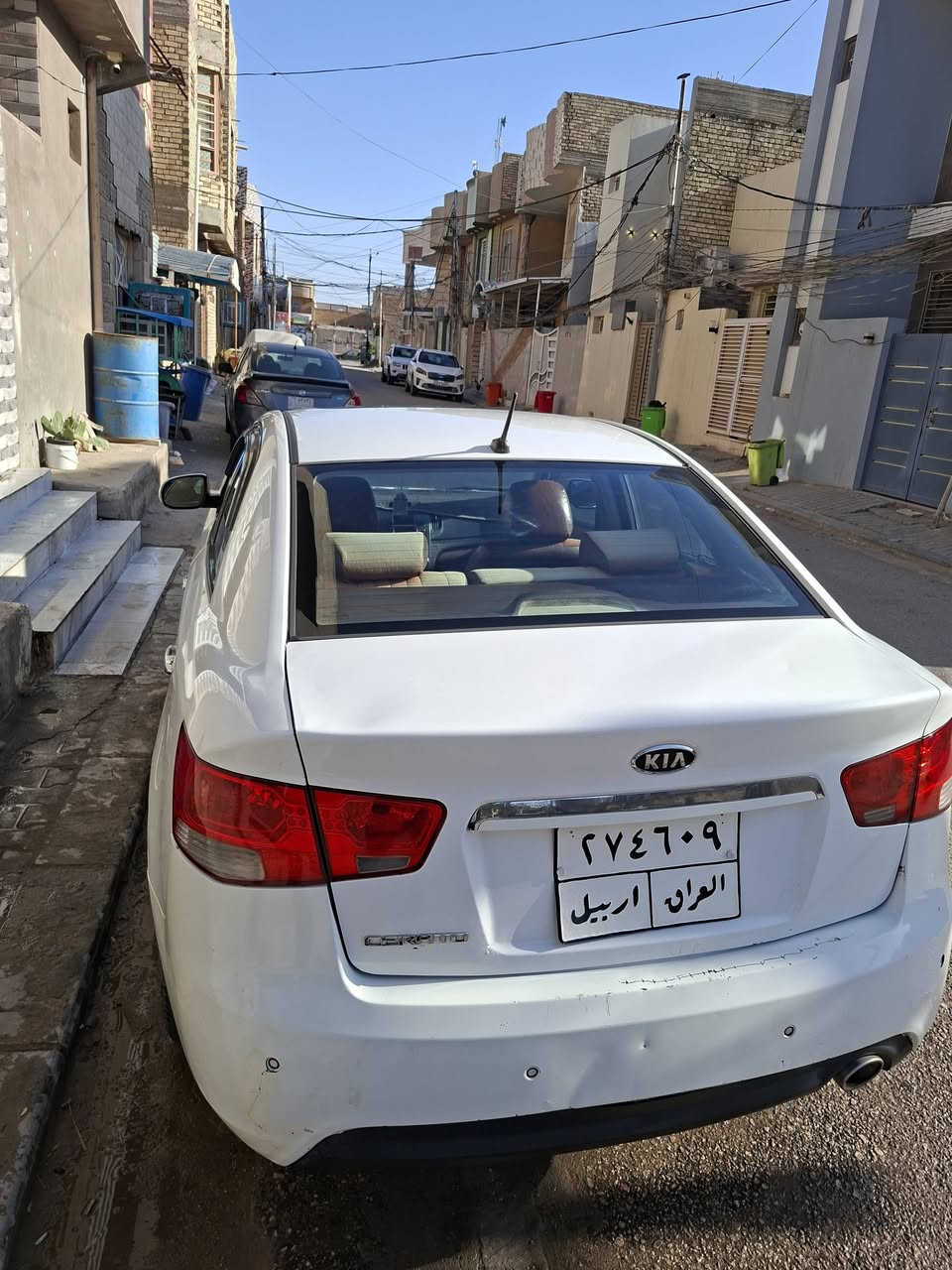 السلام عليكم سيراتو 2013 فول مكفوله وكاله مضمونه خمسه ويل كب تحكم ستيرن فتحه مري شفط السعر 115 وبيها مجال للاستفسار الاتصال ***********
