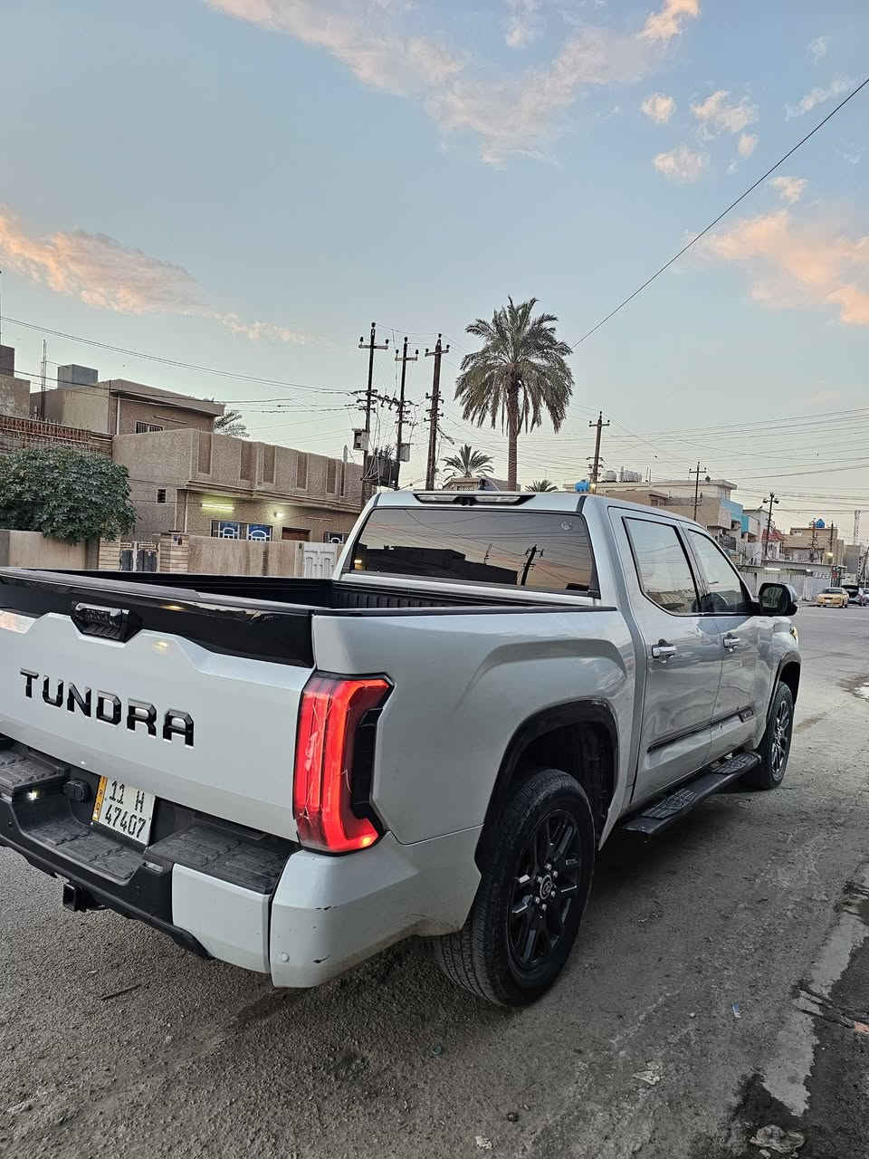 تيوتا تاندرا 2023 للبيع
تيوتا تاندرا 2023 للبيع 
السياره هايبرد بلاتينيوم 
اعلى مواصفات max بصمة شاشه ايباد كبيرة بانوراما بصمة لايت زنون لايت ليد نهاري اشاير حساسات كامرة 360° مكينة 3.4 هايبرد تبريد قطعتين ماشيا 35 الف شاحن لاسلكي انظمة متعدده كشنات كهرباء كشن ذاكره تدفئة ستيرن وهوايه مواصفات بيها صوره الحادث منشورة مكاني بغداد المعلمين 
السعر 460$ بيها مجال قليل. 
***********
