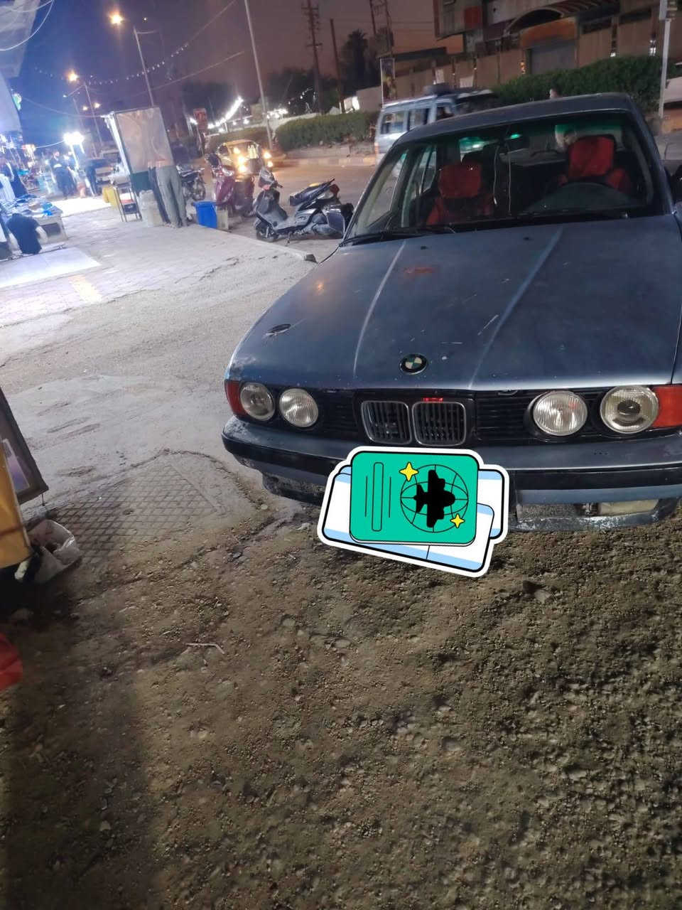 بيم 525 موديل 1991 مكينه كير مكفولة جاهز من كل النواحي رقم وسط دولي السياره احله من الصور السعر 30$ترهم مروس الاتصال علا الرقم ***********
