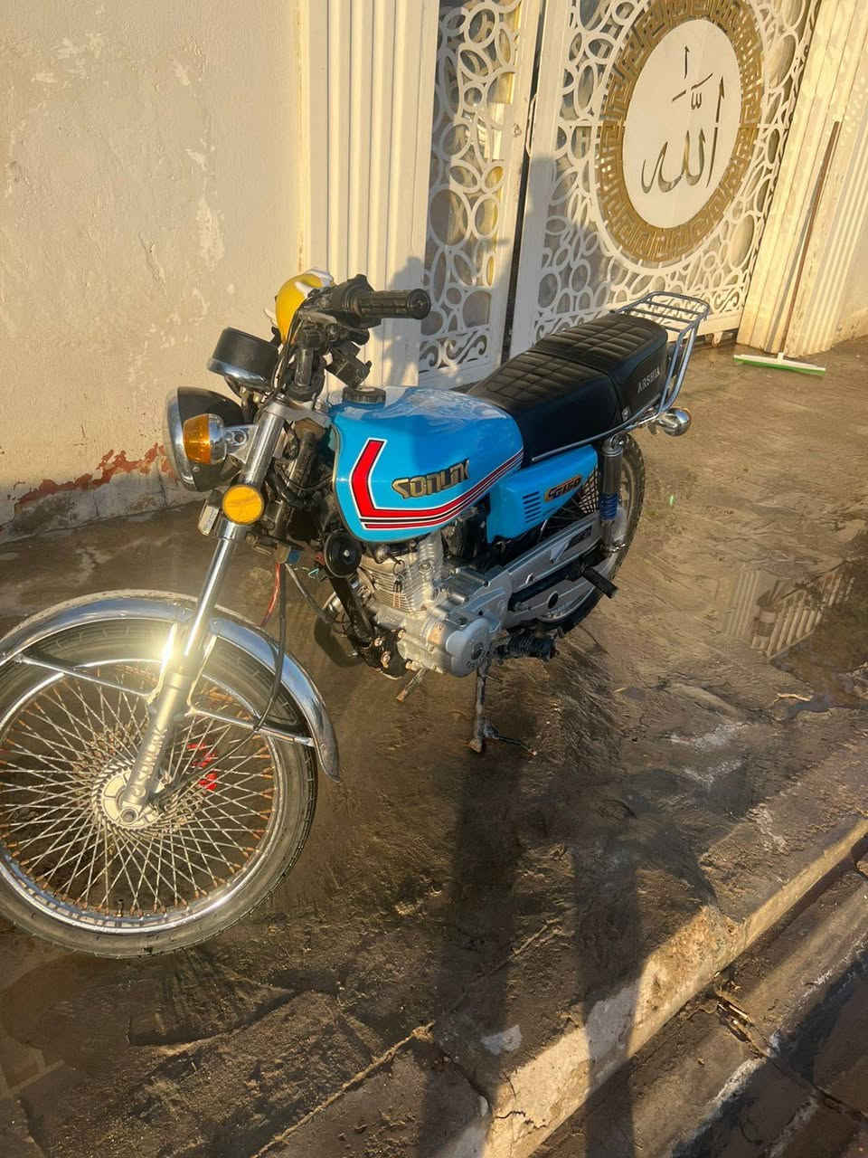 السلام عليكم
للببع دراجة نامة برو موديل 2023،الدراجة مسجلة وبيها ارقام وسنوية 
مكاني النجف حي النداء للاستفسار هذا رقمي ***********
