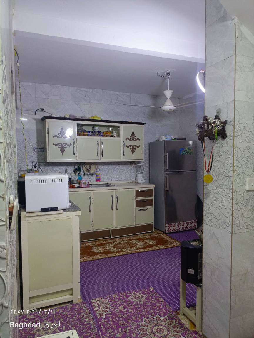 السلام عليكم دار للبيع 
50متر واجهة 5 نزال 10 طابقين مدخلين السعر 180 وبي مجال
الموقع الغزالية شارع المرور 
للاستفسار الاتصال على الرقم *********** بغداد, العراق
