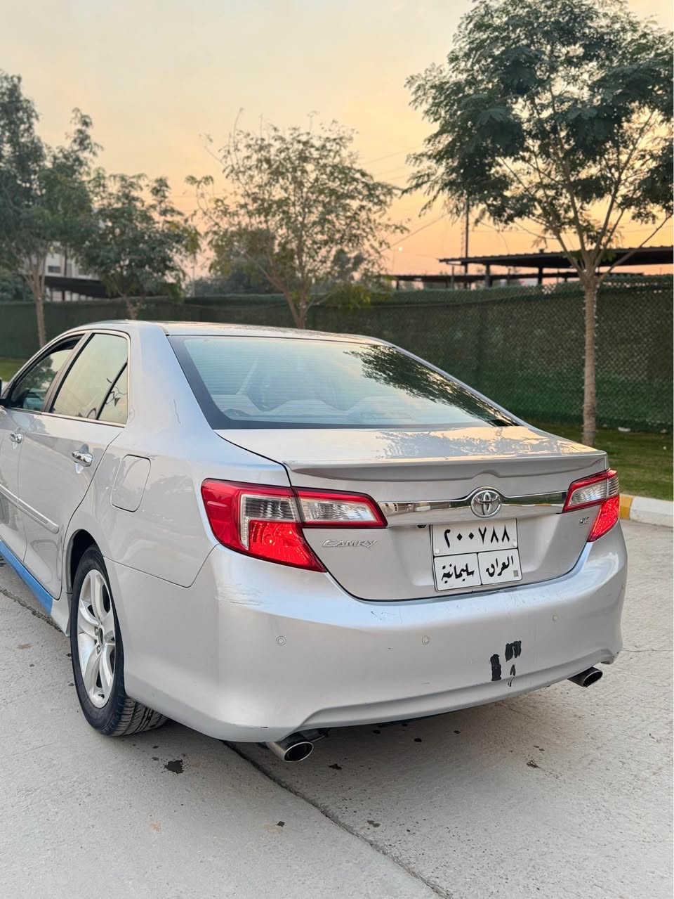 السلام عليكم 
للبيع كامري ( 2013 ) خليجي كفاله عامة ماشية ( 95 ) كيلو فقط سيارة جديدة بوضع الشركة رقم سليمانيه سنويه جديدة هزة جديدة بأسمي 
مواصفاتها 
شاشة كامرة
تحكمات
كرسي كهرباء 
جلد 
تبريد قطعتين
تبريد لمس 
وبقية المواصفات المعروفة محرك 2500 مكفول صدر دبل جديد تبريد ثلج تخم تاير سيارة مابيهة نقص ابرة جاهزة على اخر حباية
مكاني بغداد الدورة ابو طيارة
السعر ( 148 )
*********** بغداد, العراق
