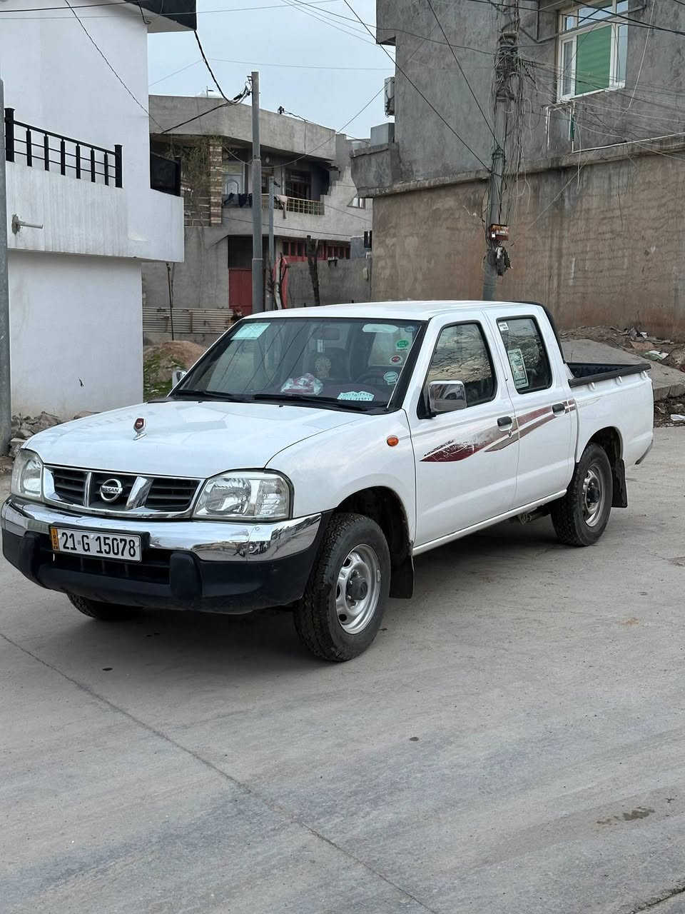 نیسان پیکاب دەبڵ 2009 نمونە لە جوانی 
ناو سوری جام کارەبای محسن یابانی ئەسڵ
سەنەوی و ژینگەی تا ٢٠٣٠ تازەیە 
هەر چوار تایەکەی لۆکە 
زۆر بەجوانی و پاکی ماوەتەوە 

سعر : داوای بکە لە کۆمێنت ڕاستەوخۆ بۆت دێت 🤖 

گێڕ و مەکینە بەشەرت 
بەشەرتی هەزار فیتەر چرکەو گەڵایەک ببڕە 
بەناوی خۆماناوەیە 

ژمارەی خاوەنەکەی
***********
***********
