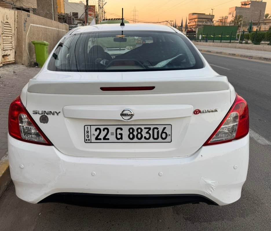 نيسان سني موديل ٢٠٢٤ رقم أربيل ، سيارة بحالة ممتازة من محرك وكير وتبريد وتايرات وحدادة صدر ماشية ٣٧ الف ، مكفولة من الصبغ فقط كارت شبرين بالبنيد و بالباب الخلفي ، متوفر تحويل او وكالة مكان السيارة بغداد في الكرخ ، سعرها ١٠٩ للمعلومات اكثر الاتصال بالرقم ***********  رجاءا اقرأ المنشور زين قبل الاتصال . بغداد, العراق
