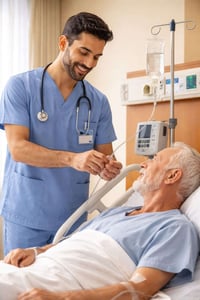 العلاج الوريدي • رعاية تمريضية • عيادة سليمانية