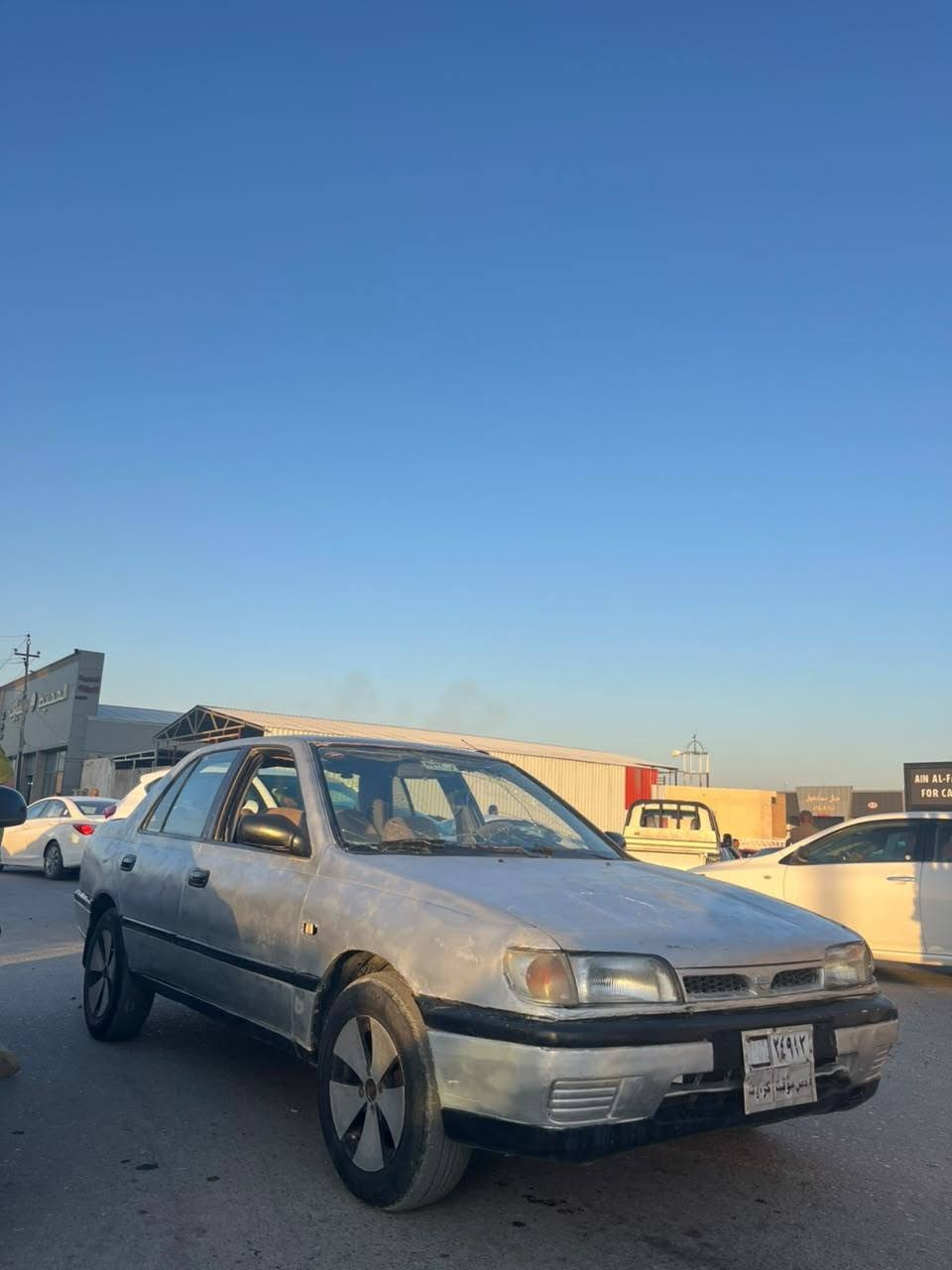 السلام عليكم
نيسان سني. للبيع
موديل 1992
سيارة جاهزه صدر تايرات محرك شرط  رقم كركوك صاحب الشرعي موجود يحول عل اتصال
السعر المطلوب 12  حياكم الله  للاستفسار  ***********
