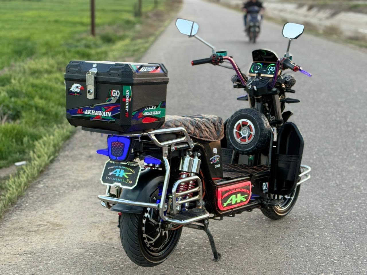 السلام عليكم
جبلي للبيع 
 الشكل الجديد2026
ابو الگيچ السرعه والشحن 
السرعه 125✈️
ملف 2500🔥
6بطاريات ✅
نوعيه البطاريات ونلي 32امبير 
ام بي ثي 📻🔊
نضافه جدا عاليه 🧽🫧 
مستعمل قليل ☑️
السعر 725وبي مجال بسيط 
فلوجه -ناحيه الصقلاويه 
للستفسار ***********
