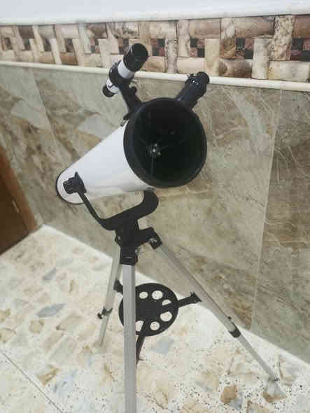 للبيع: تلسكوب Zitazi F70076 Pro
النوع: Reflector Telescope

الحالة: مستخدم أسبوع واحد فقط، نضيف جداً

السعر المطلوب: 110,000 د.ع – قابل للتفاوض

الكتالوج والتعليمات الأصلية موجودة مع التلسكوب (بدون كارتونه)

للتواصل رقم الواتساب ***********
