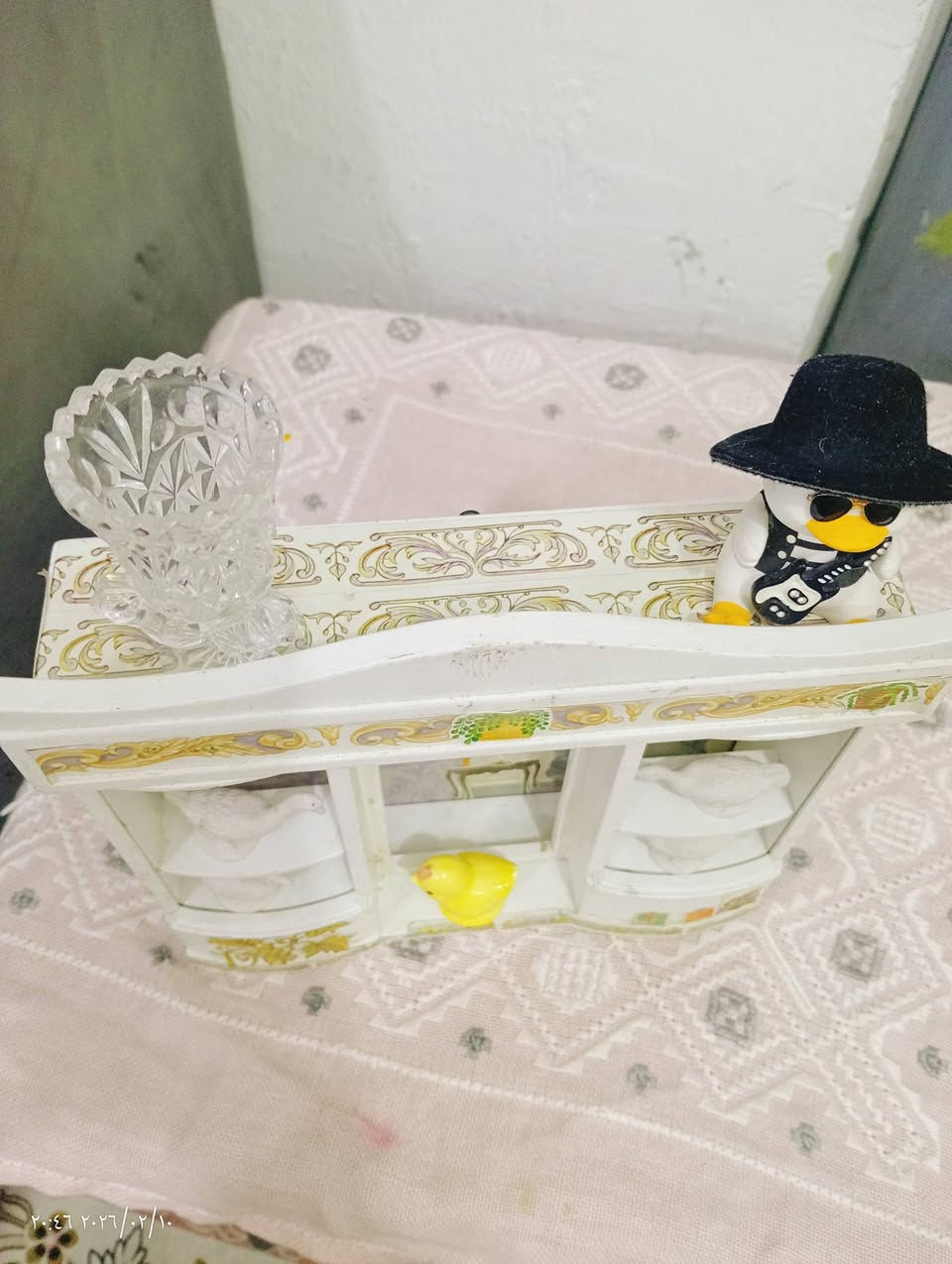 فاترينه خشب  مع 7 تحفيات
قياس أرتفاع 23 
عرض22
سعر 15


**إذا كنت صاحب هذا الإعلان وتريد حذفه لأي سبب، رجاءا أرسل رسالة إلى الدعم الفني**