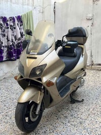 المميز MF 0️⃣ 6️⃣ الفحل لون ذهبي جاهزه دراجه  ستان كهربائي حساس ازدحام...