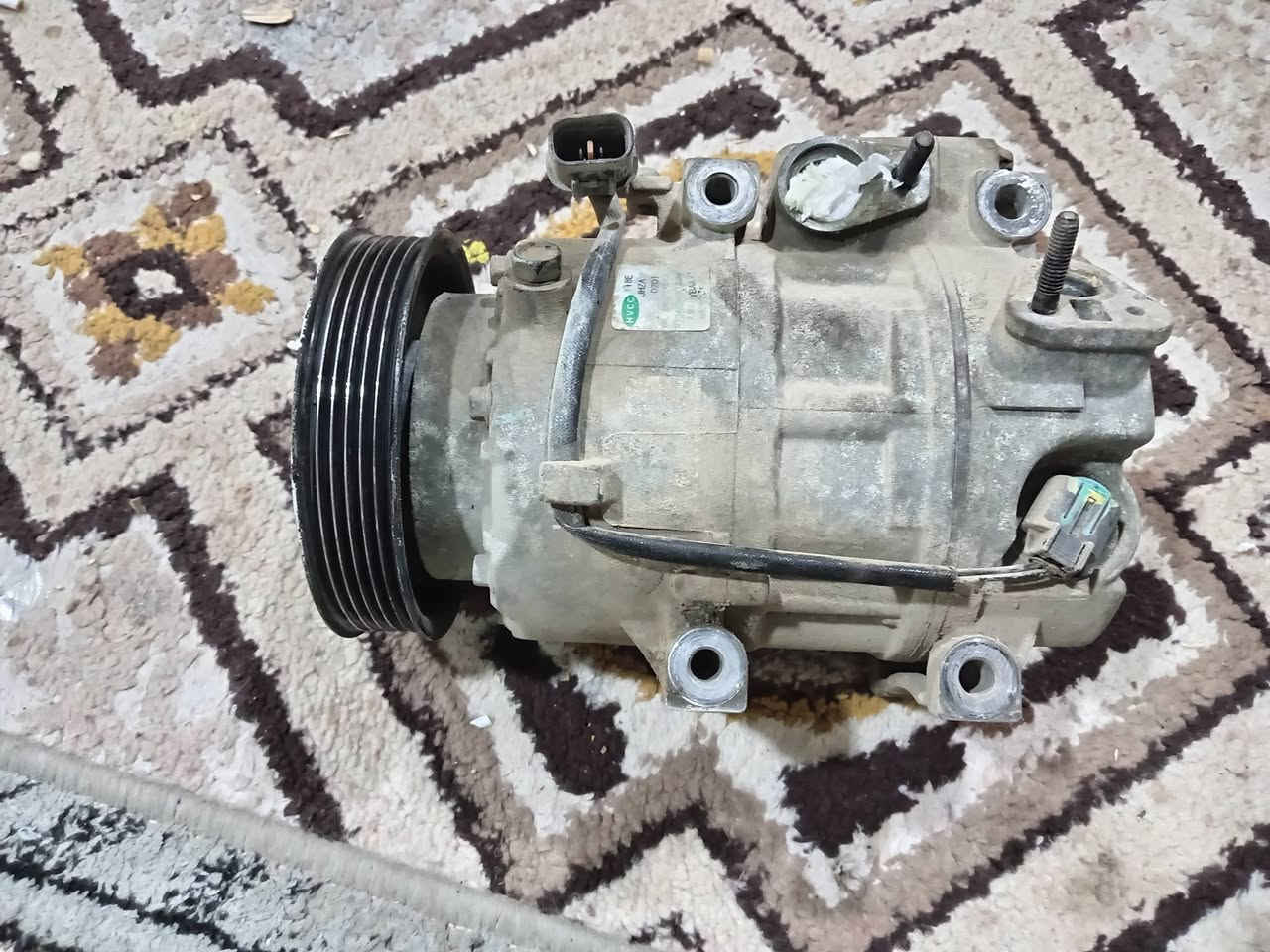 كمبريسر سوناتا يرهم ع محرك ٢٠٠٠ وع محرك ٢٤٠٠غ٥
تفصيخ مال حاويه طك كارتون
كهربائي
 ٧٠ ألف مكاني النجف الاشرف العباسيه
***********
