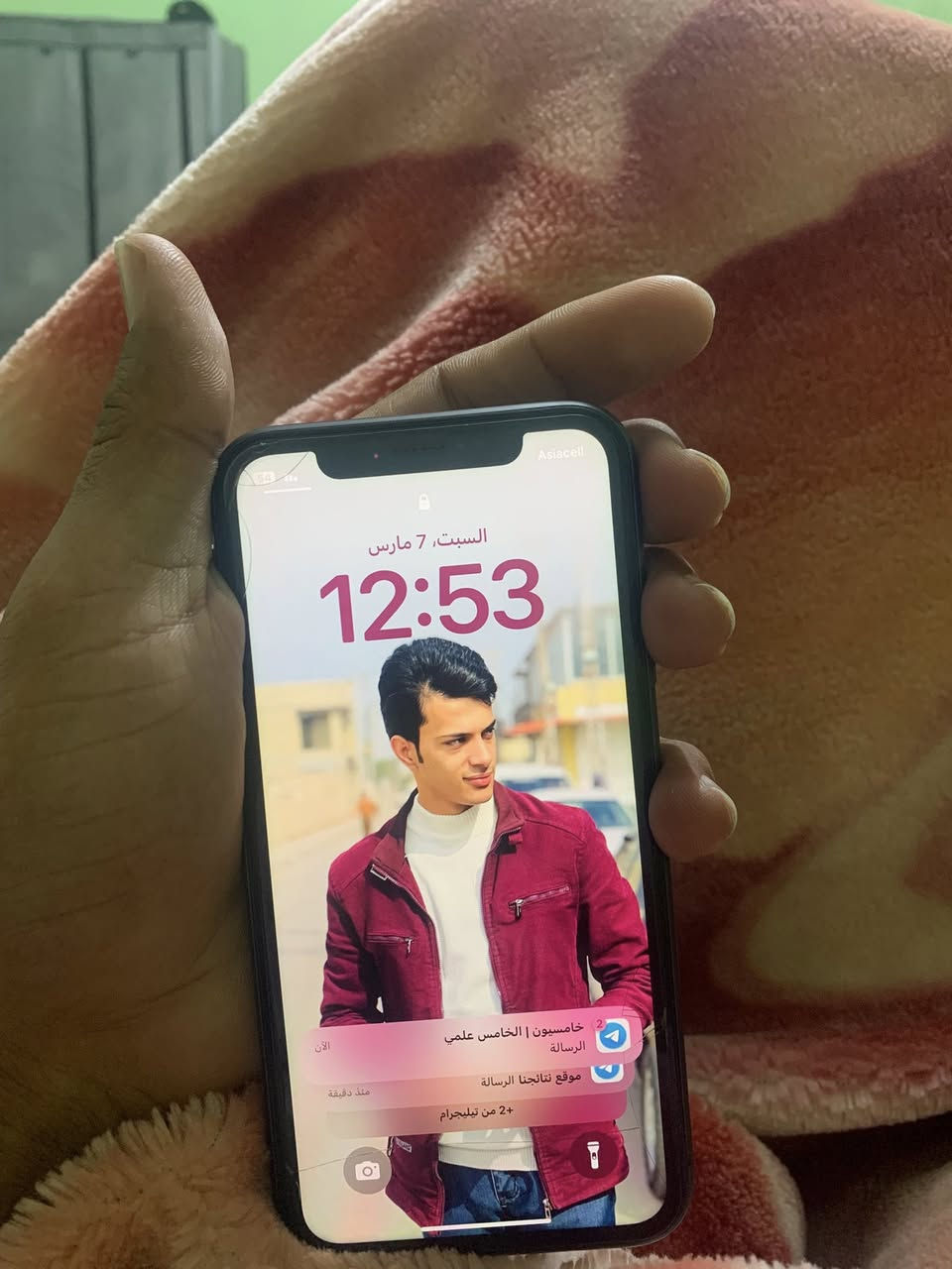 سلام عليكم
ايفون 11 عادي

ذاكرة 128

بطارية78

الجهاز لون اسود

 كلشي ما مبدل بي تجي تفحص براحتك 

سعرة 270 وبي مجال بسيط

مكاني واسط الصويرة 

رقم***********
