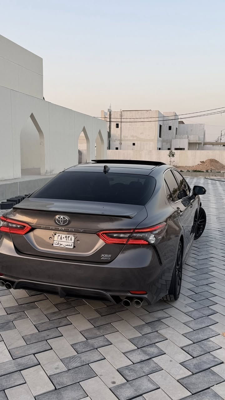 ‏𝟐𝟎𝟐𝟒 𝐓𝐎𝐘𝐎𝐓𝐀 𝐂𝐀𝐌𝐑𝐘-𝐗𝐒𝐄
تويوتا كامري (XSE) موديل : 2024

فول مواصفات top of the line

اللون :  رصاصي غامق - فيلي

عداد المسافة : 40 ألف/كم

حجم المحرك :  2.5 (4.سلندر) بنزين

نظام دفع رباعي: (4 ويل) 

الحادث : تبديل جاملغ أمامي أيسر فقط صبغ درجة    أولى، وتبديل إيرباك ستيرن أصلي ومُنظم سيستم

المواصفات 🔚 𝐗𝐒𝐄

فول فول مواصفات 1/1 فحص مؤقت / مُسجلة بغداد في معاملة الكمرك.

فتحة سقف بانوراما

داخل جلد أحمر

سماعات JBL 

داخل لد بلادي

شاشة كبيرة لمس

شحن واير ليس

كاميرا دواره

أبواب  بصمة 

تشغيل عن بعد (𝐑𝐄𝐌𝐎𝐓𝐄 𝐒𝐓𝐀𝐑𝐓)

هاند بريك بصمة

أوتو هولد (𝐀𝐔𝐓𝐎 𝐇𝐎𝐋𝐃)

أوتو ستارت (𝐀𝐔𝐓𝐎 𝐒𝐓𝐀𝐑𝐓)

أوتو ستوب (𝐀𝐔𝐓𝐎 𝐒𝐓𝐎𝐏)

رادار أمامي (تحديد مسار)

‌‎رادار جانبي (نقاط عمياء)

‌‎رادار خلفي (التحذير من الاصطدام)

‌‎حساسات جانبي 

‌‎حساسات خلفي 

نظام (𝐄𝐂𝐎)

نظام (𝐍𝐎𝐑𝐌𝐀𝐋)

نظام (𝐒𝐏𝐎𝐑𝐓)

مانع انزلاق+𝐀𝐁𝐒

تحكم ستيرن

ستيرن هيتر

كُشنات جلد

كشنات كهربائي

كشنات هيتر

تبريد مركزي (أمامي + خلفي)

لايت (𝐋𝐄𝐃) عدسة زنون بلادي

بك لايت (𝐋𝐄𝐃) بلادي

ويل أسود حجم 19. 

السعر: 24500 $ وبيه مجال قليل للراغب بالشراء 

العنوان : النجف الأشرف 

***********

