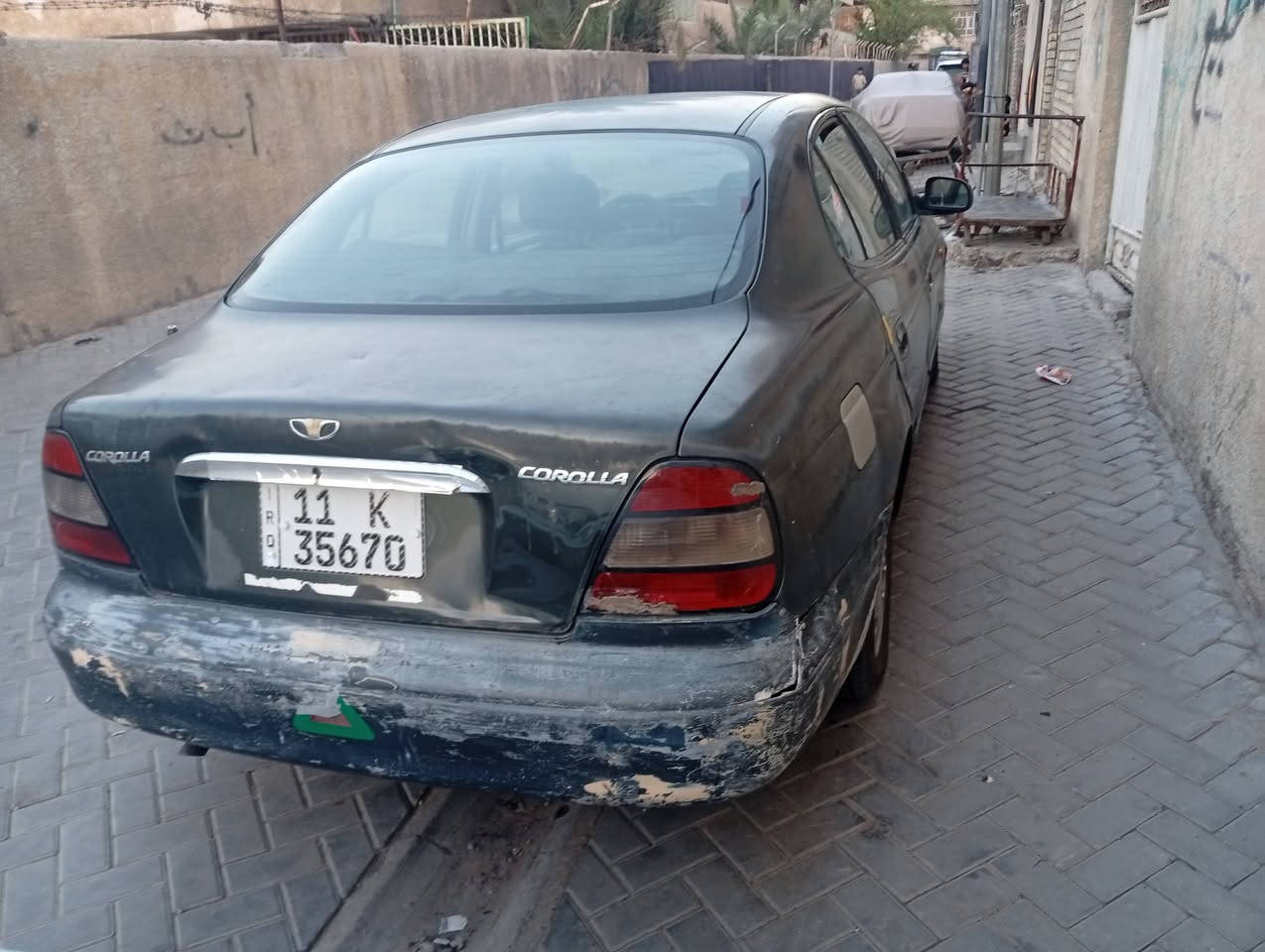 السلام عليكم للبيع دايو لكنزه موديل 2000 بيه تبخير فقط سياره شغاله وتمشي السعر 30 وبيه مجال العنوان بغداد مدينة الصدر ***********
