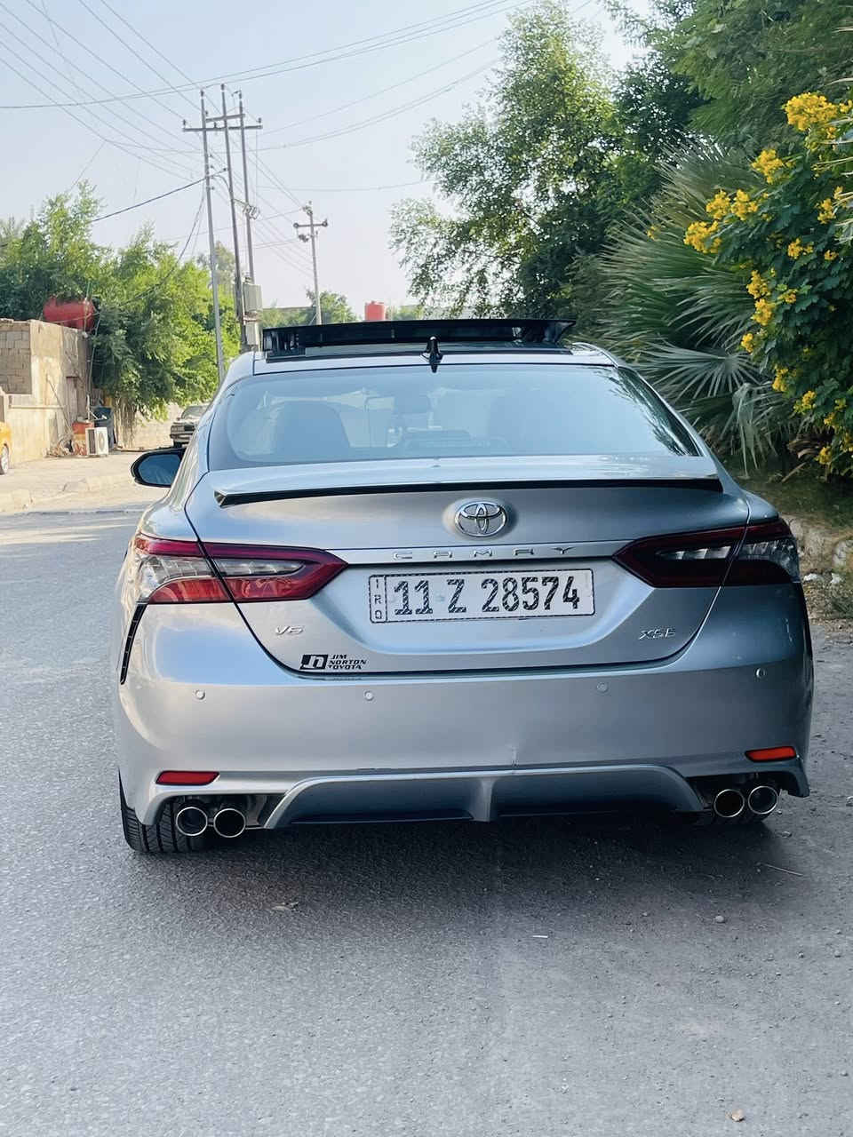 سلام عليكم
تويوتا كامري 

موديل 2024 (XSE) 

محرك V6)  3500) 

ماشيه 17 الف 

السيارة رقم بغداد بسمي تحويل ثاني يوم 

1- بصمه و دخول ذكي 

2- فتحه  بانوراما سقف اسود (جام)

3-نضام قياده أيكو + سبورت + نورمل  

4-كير أوتو + عادي

5- كشنات جلد

7- كشنات امامي كهربائي

8- مانع انزلاق

9-حساس أطارات 

11-شاشه كبير 

12- 5 كامرات 360 

14-شاشه اعطال

15-ويل كب R19

16-رادار جانبيه

17-رادار نقط العمياء

18-رادار الخطوط البيضاء 

19-اشاير بالمري 

20-فول تحكم ستيرن

22- ‏Led بك لايت و لايت 

23-نضام ABS

24- تبريد قطتين 

25-بلوتوث + aux + usb

26- تشغيل عن بعد

28- مثبت سرعه 

30. تحديد مسار 

31. لد بل بل دشبول 

32.داتاشو عرض بل جامه الاماميه

33. توقف ذاتي مانع تصادم 

34. سياقه ذاتيه 

35.تدفئة و تبريد كشنات

وبعد بيه مواصفاته 

  

الحادث بل منشور = الچاملغ والباب الامامي تبديل اصلي وصبغ والباب الخلفي نفسه تعمير وصبغ تصليح درجه اولا وبيه ايرباك برده (فقط) ###

السياره جديده بمعنى الكلمه مال جناي  ومابيه اي نقص 

جاهزه من كلشي بچم كبس 

 مكاني ميسان   

الاستفسار الاتصال ***********
