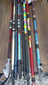 اعواد قياسات مختلفه حلق قلاب حساسات خشنه  حلق فوجي  420/390/360 العدد ...