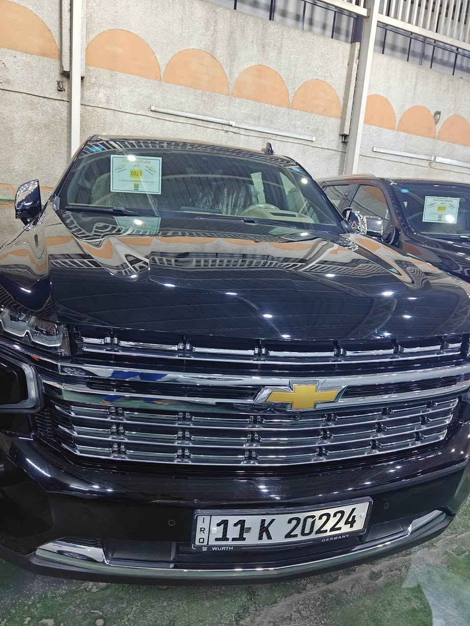 تحيه طيبه السلام عليكم
تاهو 2023 بربمير 
فول مواصفات 
خليجي مكفوله 
بيها بارد بسيط 
ماشيه 64 الف 
رقم بغداد دولي باسمي تحويل مباشرة 
55 ونص بي مجال 
اي استفسار 
*********** ابو احمد 
مكان بغداد البياع معرض المنار الحديث شارع 2
