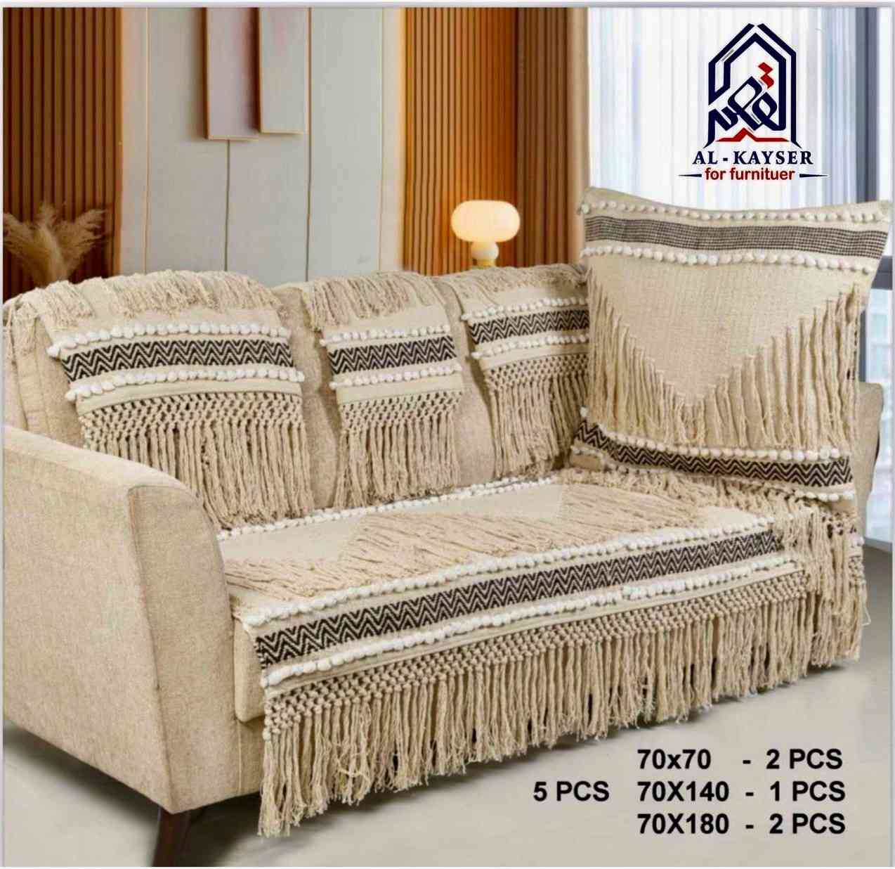 رجع الترند من جديد 
مفرش هندي حياكه يدوي 
5قطع جلوس فقط 
3+3+2+1+1
فقط قطع جلوس 
توصيل جميع المحافضات


**إذا كنت صاحب هذا الإعلان وتريد حذفه لأي سبب، رجاءا أرسل رسالة إلى الدعم الفني**