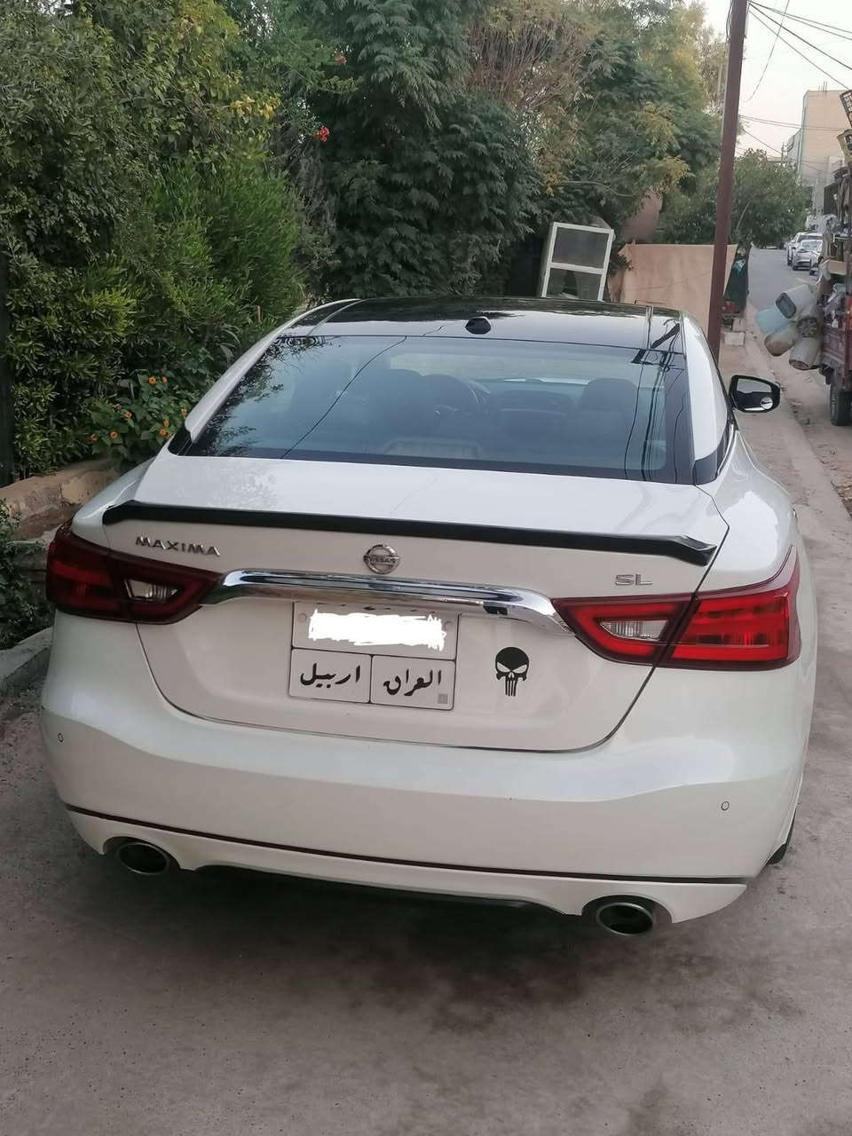 السلام عليكم …

((بيع فقط)) 

سعر 138 $  ورقه وبيها مجال 

عليها غرامة (( ورقه )) تنزل من السعر 

نـــوع السيــــارة : نيسان مكسيما 6 سلندر  300hp 🚀

المـــــــوديــــــل : 2018

المواصفــــــــات : SL فول ( بانوراما ، كشنات جلد ، كشن كهرباء ، كشن تدفئة ، تحكمات ستيرن جهتين ، رادار جانبي ، مثبت سرعة ، حساسات امامي خلفي ، مانع اصطدام ، تحذير الخروج من المسار ، تبريد قطعتين ، منافذ USB ، جام أوتو ، ماوس تحكم شاشة ، نظام كار بلي ، وضعيات قيادة normal , sport ، أشاير بالمري ، لايتات LED .

لـون الســـــــيارة : أبيض 
 

عدد الاسطوانات : 6سلندر 

ألــــــــــــــــــوارد : امريكي

رقــــم اللوحـــــة : اربيل -

ألملاحظــــــــات : السيارة بيها 2 قطع صبغ ( چاملغ امامي وباب سائق ) يعني السيارة ( أمامي و خلفي كبس بدون حوادث) ، گير محرك شاصي مكفولات شرط الفحص

مكان السيارة أربيل

موبايل + واتس ئاب + فايبر : ***********
