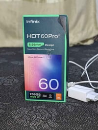 للبيع انفنكس هوت 60 برو  ذاكره 256 عشوائيه 16 جهاز مستخدم سبوع نضيف حي...