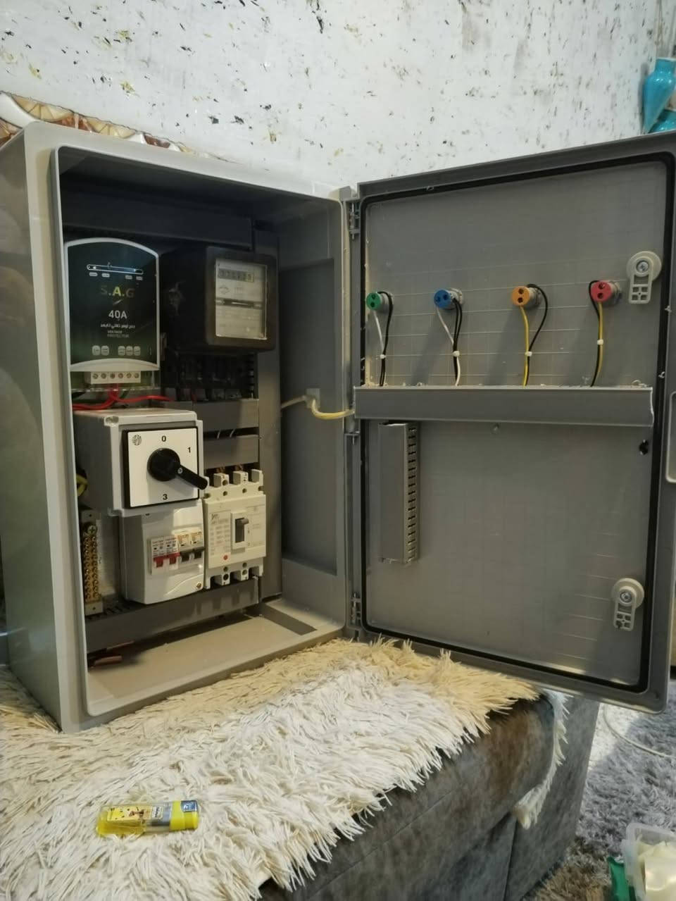 تأسيس بوردات صيانة عمل كافة البوردات  ats وطني مولد خط اوخطين اوبل اضافة مولد منزل طاقة شمسية وتأسيس جميع كافة المنازل بوري سيمنز بأسعار مناسبة  للاستسفسار على رقم *********** 
شغلنا في منطقة الدورة
