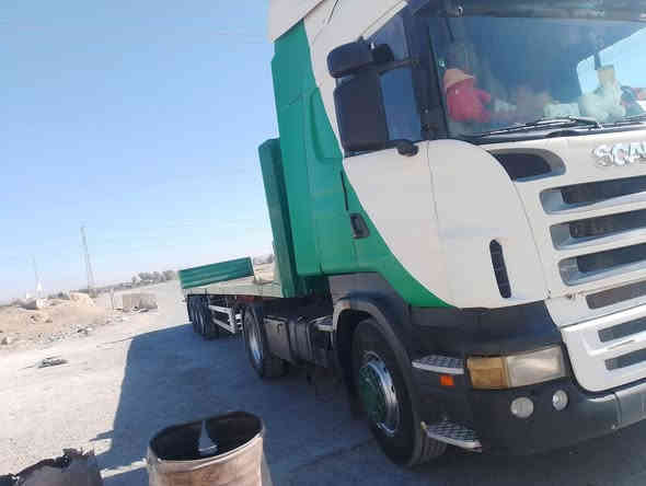 سكانيا للبيع موديل 2006  تحويل مباشر. فول مواصفات. بس. الكير كوبره. 3+3. السعر. خاص    اتصل على هذا الرقم)( ***********)  صاحبها حاتم كريم البياتي
