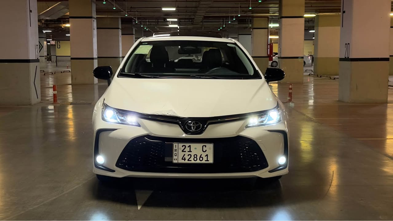 کرۆلا Corolla شکل خلیجی سینی 
مۆدێل ٢٠٢٤ 
١٤ هەزار ڕۆشتووە 
زۆر پاک و جوان 
خۆم بە سفری کڕیومە 
بەناوی خۆمەوەیە 
سەنەوی هەتا ٢٠٣٠ 
فول مواسەفات 
بێ بۆیاخ و بێ دەعم 
گاعی و ناو سنوقی ئەسڵیم بۆ کریوە 
گاعیەکانی شەریکەی هەڵنەپچڕاوە 
نرخی ١٦٢ وەرەقە 
شوێن سلێمانی
*********** السليمانية, العراق
