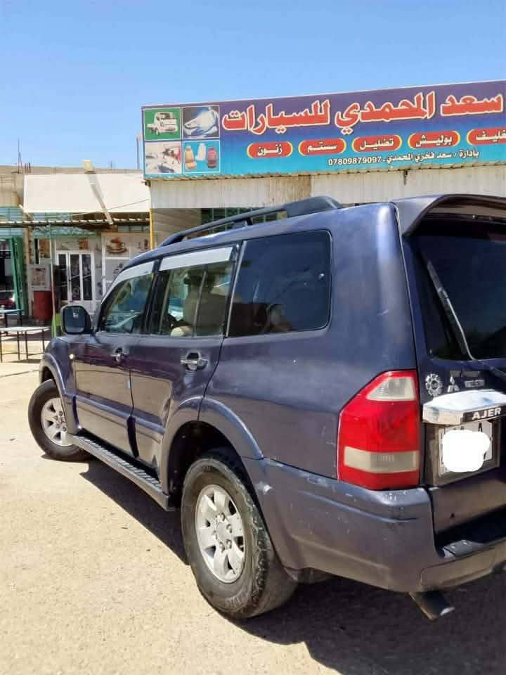 بايجيرو موديل ٢٠٠٦ رقم بغداد مشروع وطني الرقم الإنكليزي الجديد هزه جديده تتحول باي محافظه محرك ٣٠٠٠ المرغوب ابيع صبغ حزام القماره بيهه شوي جراد سياره جاهزه باسمي مكاني الانبار هيت كير محرك تبريد ثلاث قطع (٧) راكب دفع رباعي  فور ويل  جاهزه ان شاءالله السعر ٩٥ تحويل مباشر  ***********
