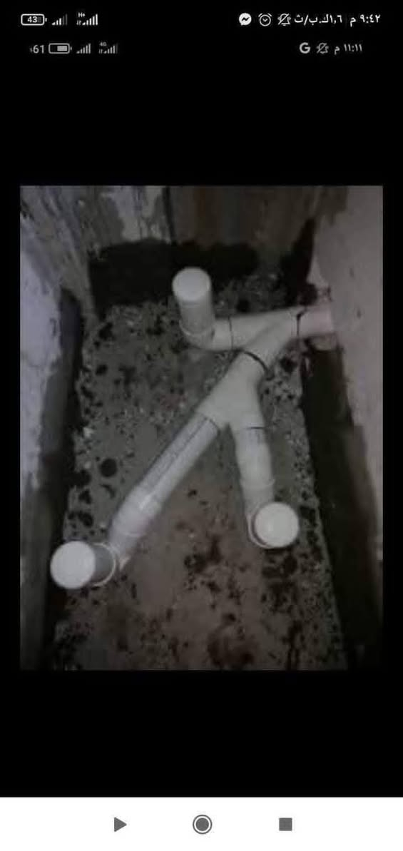 السلام عليكم خلفه مي ومجاري تاسيس وصيانه المكان نجف اتصال واتساب هذا رقم تليفوني ***********
