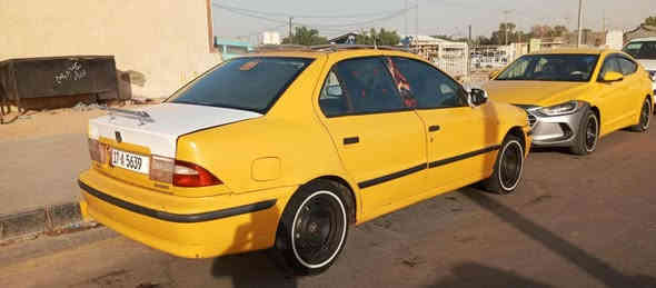 السلام عليكم سمند 2011 مثنى رقم انكليزي سياره جاهزه كير مكينه حداديه خير من الله مكينه توني شادهه مصفره هيه وغرامات  السعر 27 وبيهه مجال نقد وقصاد حسب التفاق ***********
