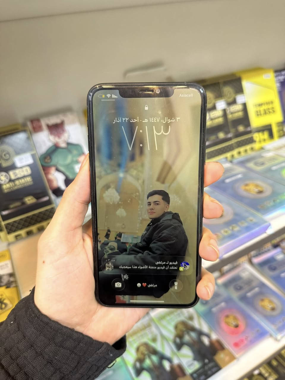 السلام عليكم أيفون 11 Pro max
مبدل شاشة نوعية زينة 
بطارية 76 باقي الجهاز بلادي 
العنوان بغداد المدائن السعر 325 وبي مجال قليل 
***********
