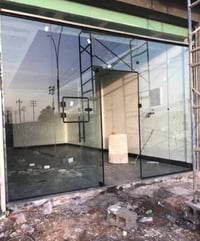 محل زجاج • ١٠/٦/٤ملم • ألمنيوم PVC