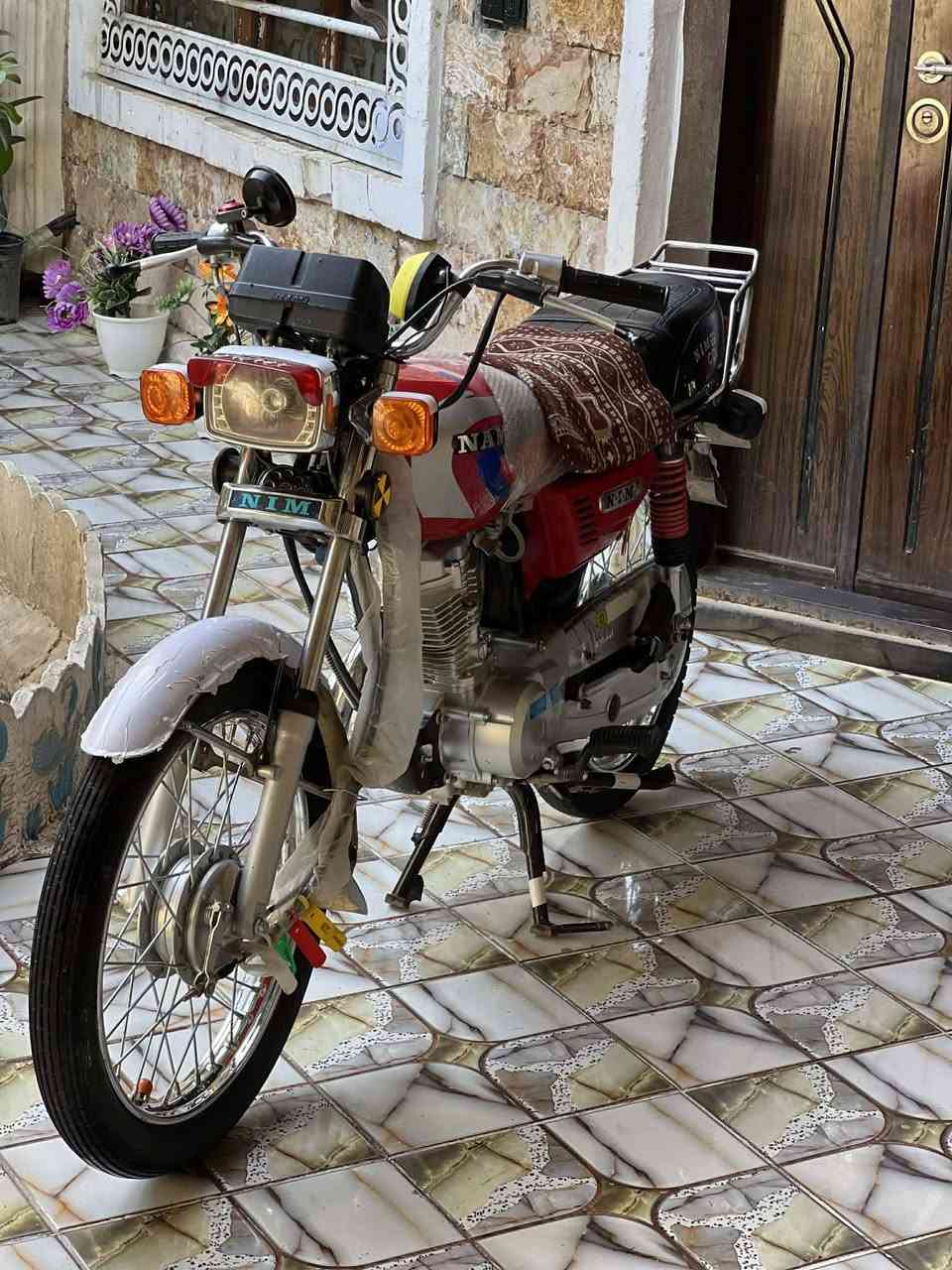 سلام عليكم نامه موديل 25 دراجه كفاله عامه نصبه مثل ما واضح بل صوره وبعد أحله من صور مكان ديالى بعقوبة لاستفسار على رقم ‏‪***********‬‏
