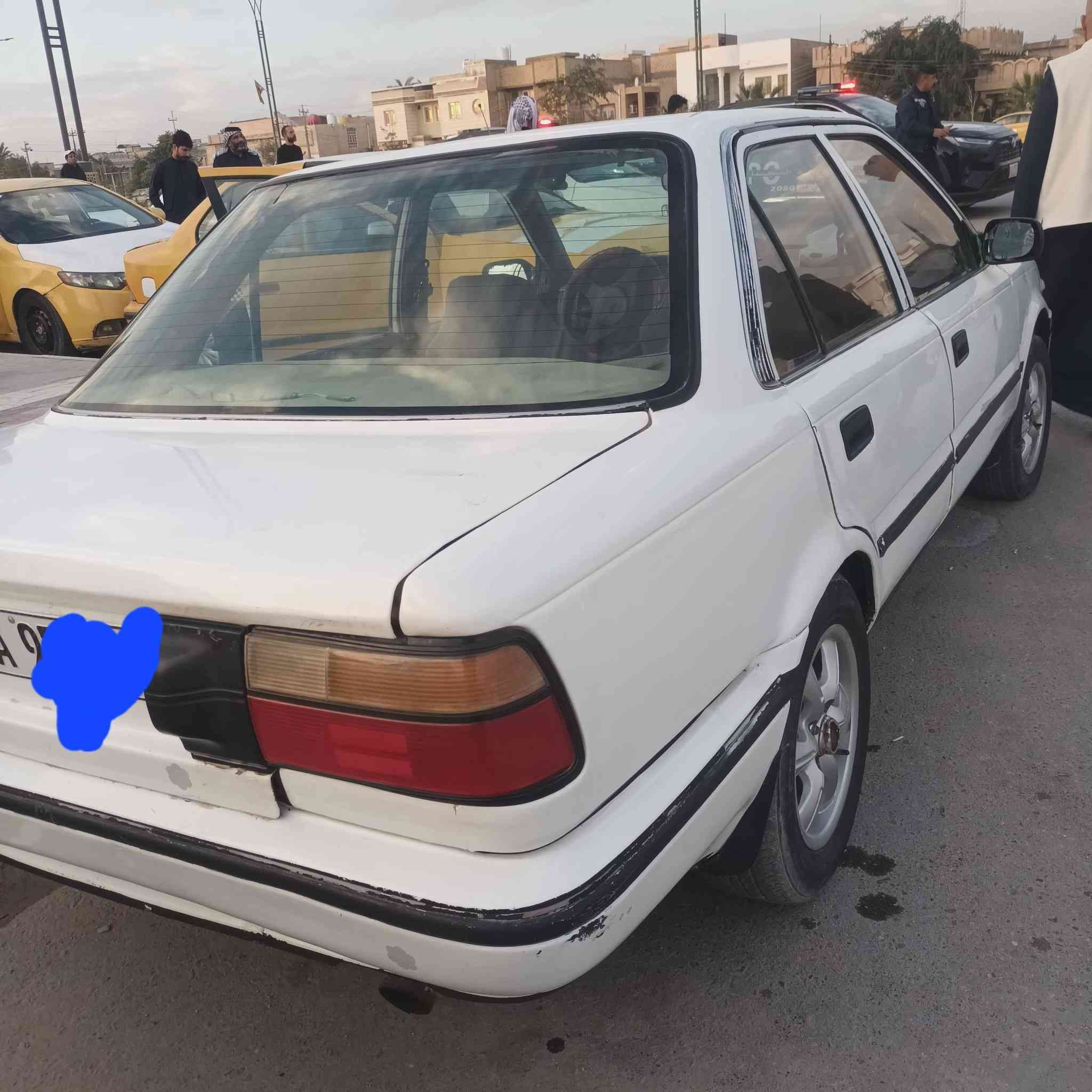 سلام عليكم عيني سياره كورله موديل 88 بسمي رقم دولي ذيقار   ***********
