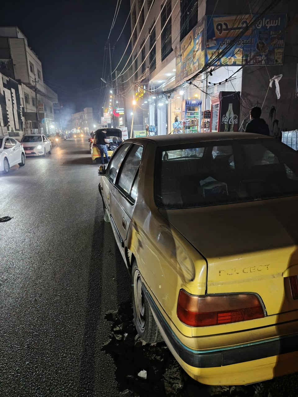 السلام عليكم بيجو بارص موديل 2013
كلشي موضح بل صور 
كلة شغال بس المكينة بيها صوت 
السعر ٢٦ وبيها مجال 
العنوان بغداد الكريعات 
 ***********
