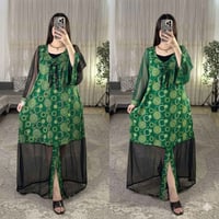 دشداشة نسائية • قماش زبدة • فري سايز ١٠٠ كيلو