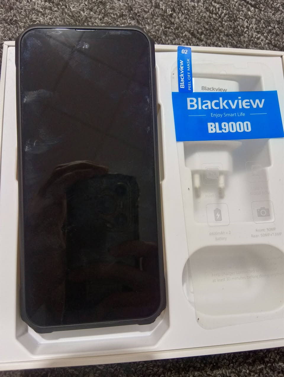موبايل بلاك فيو بهاذ الجمال والاناقة
Blackview bl9000 5G
ذاكرة 512 ورام 24
بطارية 8800
شاشة ثانوية بالظهر✅
معالج دايمنسيتي 8020 وشاشة 120 هيرتز


**إذا كنت صاحب هذا الإعلان وتريد حذفه لأي سبب، رجاءا أرسل رسالة إلى الدعم الفني**