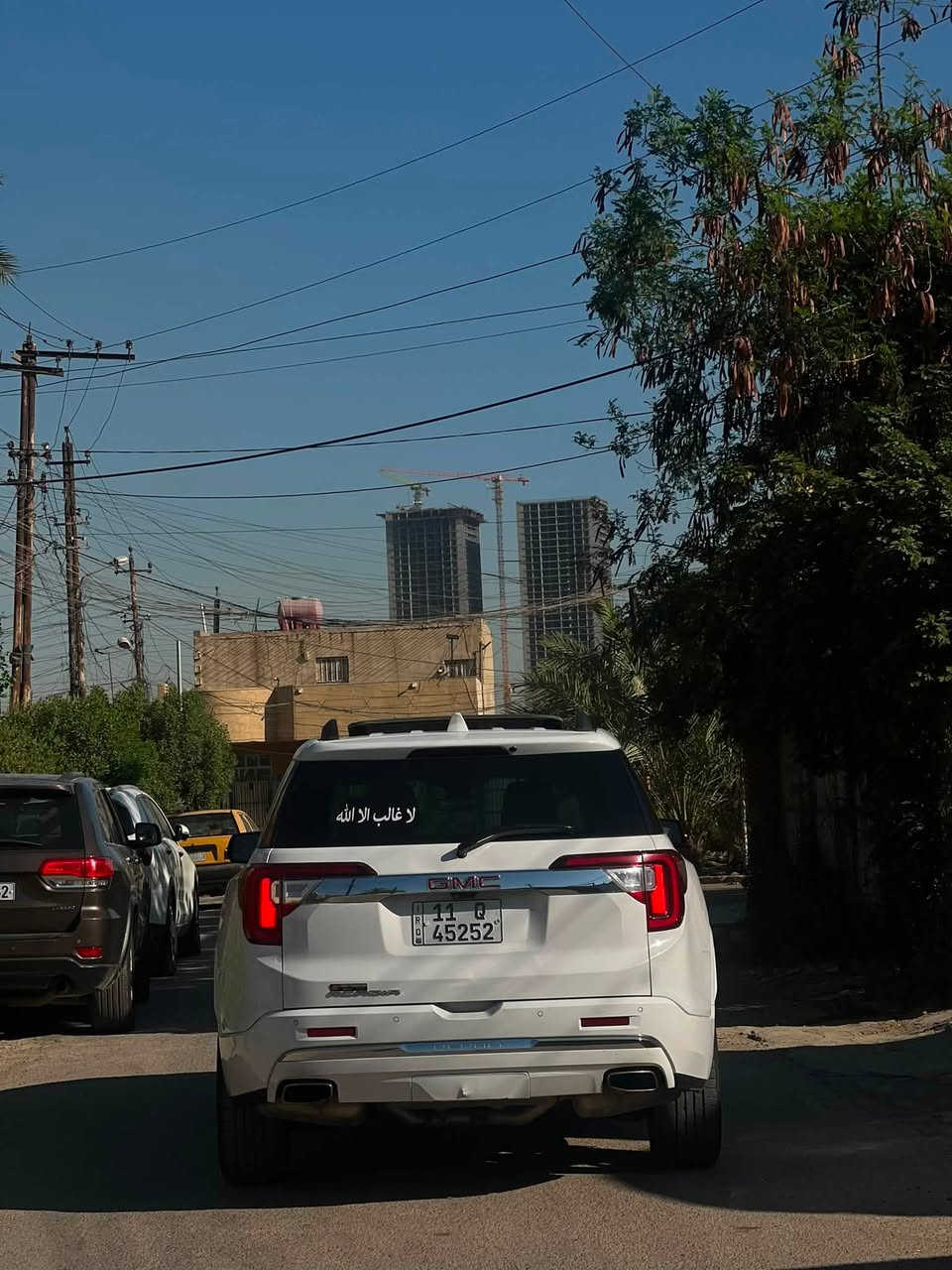 للبيع GMC اكاديه دينيلي ((2021)) فول 1/1 مواصفات 👈داخل ابيض كشنات منفصل vip صندوق كهرباء كشنات كهرباء دبل فتحه (7) راكب (6) سلندر (5) كامرات سايد بريك بصمه مبدل بنيد فقط سعر ((220)) بيه مجال عنوان بغداد زعفرانيه الاتصال ((***********)) ⚔️🔥
