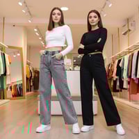 بنطلون نسائي • مقاس ٤٢-٤٦ • توصيل بغداد/محافظات