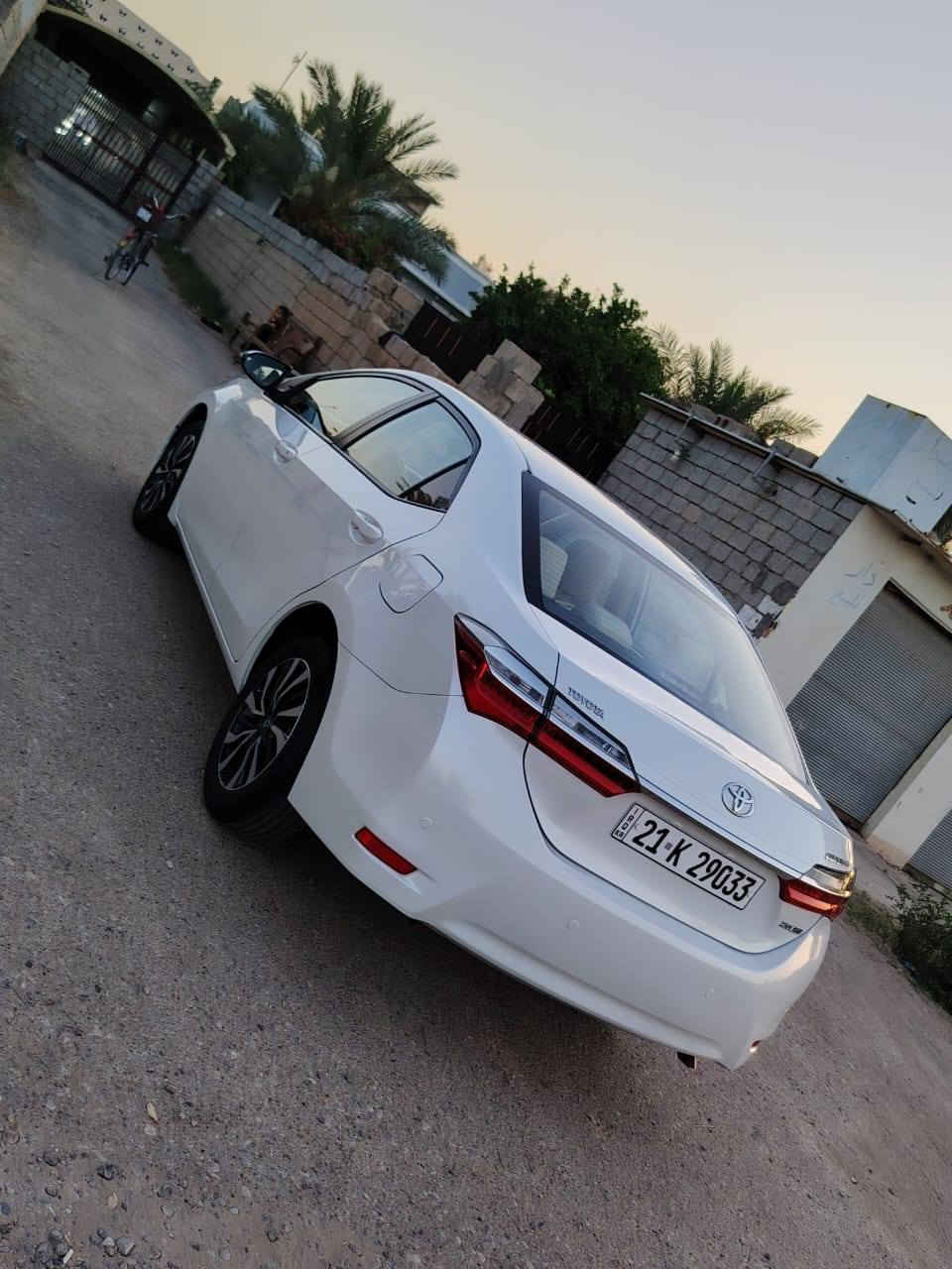 سلام عليكم للبيع فقط كورلا 17خليجي رقم سليمانيه بسمي سنويه30 مكينه 2000 مواصفات شركه عامه ياباني تايوان  سياره كفاله عامه من الصبغ وتبديل والبارد سياره جاهزه كير مكينه حداديه تخم تاير جديد ويل 16 سياره جديده جاهزه مال جناي 3سيوجات شركه سبير ما نازل لد نهاري مكاني ديالى المقداديه رقم الهاتف *********** السعر 155وبيهه مجال
