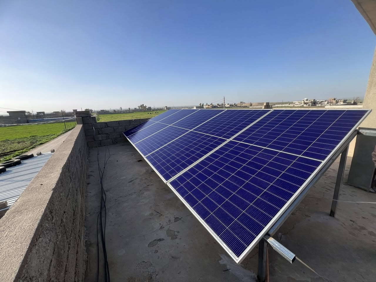 الحمد لله….

تم تنصيب اكثر من 7 منظومات متكاملة للطاقة الشمسية …..

في ناحية الكوير …..
ومخمور….
واربيل …..
ودهوك ….
والموصل….
تتكون المنظومة من :

🟢انفيرتر 8KW. 6KW. 4KW. KW3   ماركة MOTOMA  
infinity KW5.5. KW3.5  KW2.5ضمان سنة و نصف…….

🟢الواح W580 وW710  وW615     هيدروجكشن ماركةMOTOMA و infinity ضمان 15 سنة ……

🟢بطارية  ليثيوم LiFepo4  24v  A200ماركة  MOTOMA و infinity ….
🟢بطارية ليثيوم 51vA300
🟢بطارية ليثيوم 51v A100
🟢بطارية ليثيوم 51vA200
🟢بطارية ليثيوم 51vA300
🟢بطارية ليثيوم 51vA400
ضمان خمس سنوات وبعمر تشغيلي خمس عشر سنة …..

🟢بطاريات تيوبلر ماركة 10c A200 infinity 

🟢موزع معتمد لماركة MOTOMA وinfinity من افضل الماركات المسجلة عالمياً….

🟢للاستفسار اكثر الاتصال على الرقم:
الإدارة
ابو كرم 
📲***********
📲***********
قسم المبيعات
راكان 
📲***********
